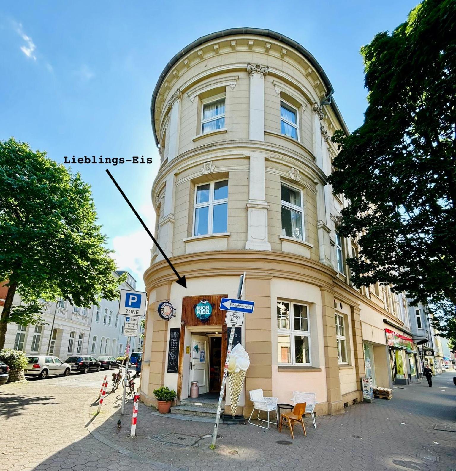 Feelslikehome - Urbane Altbauwohnung Mit Dachterasse& Parkplatz Bochum Esterno foto